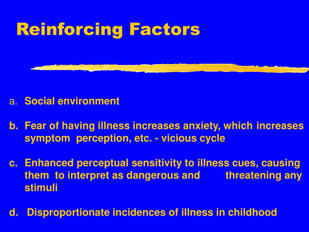 reinforcing factors