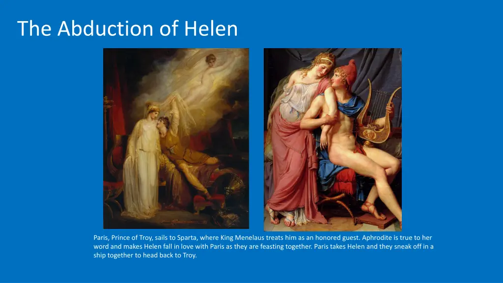 the abduction of helen