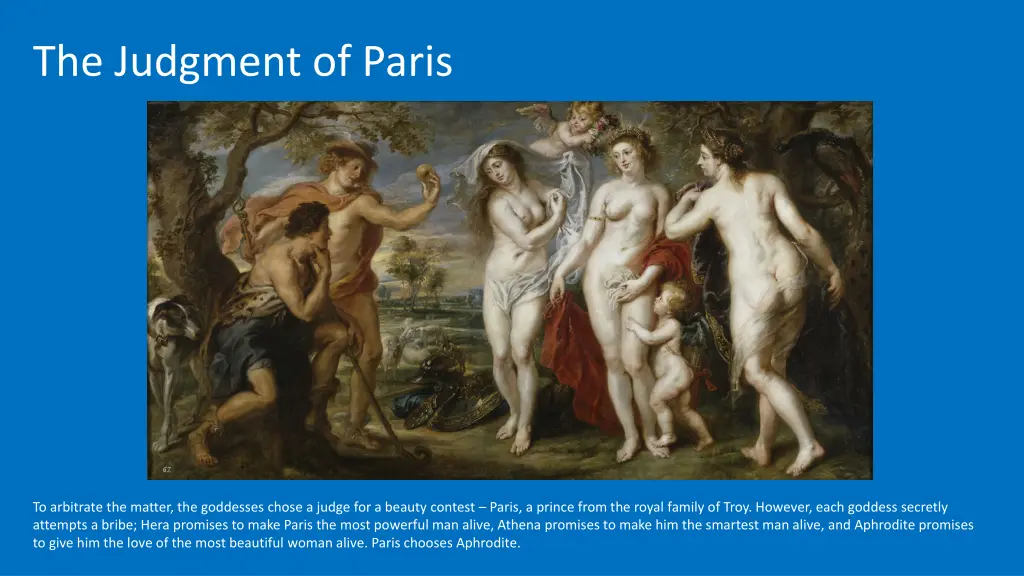 the judgment of paris