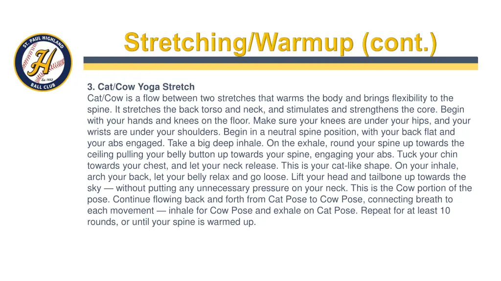 3 cat cow yoga stretch cat cow is a flow between