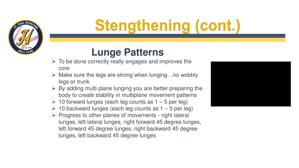 lunge patterns