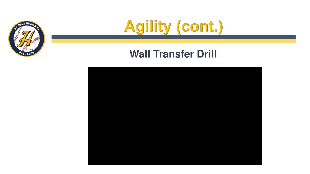 wall transfer drill