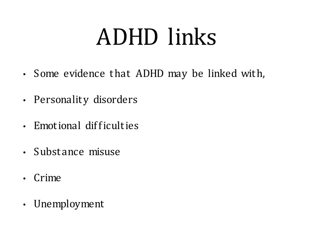 adhd links