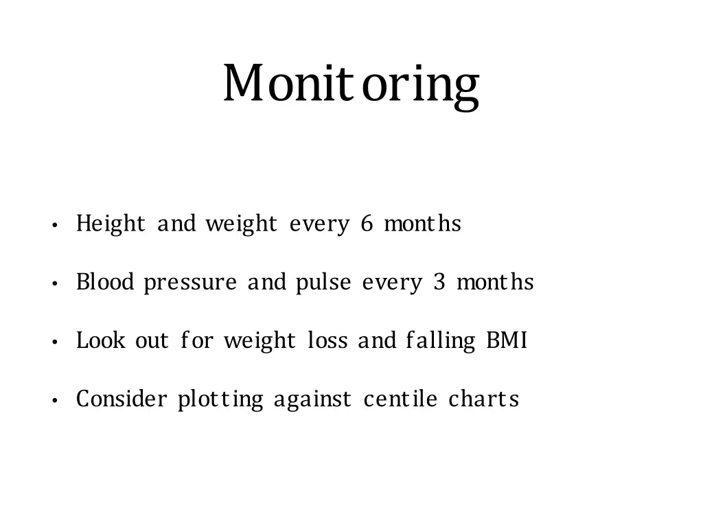 monitoring