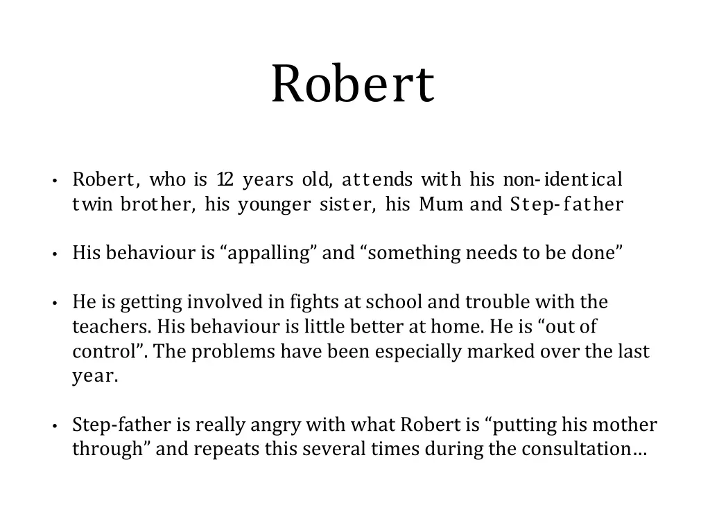 robert