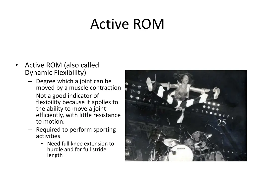 active rom