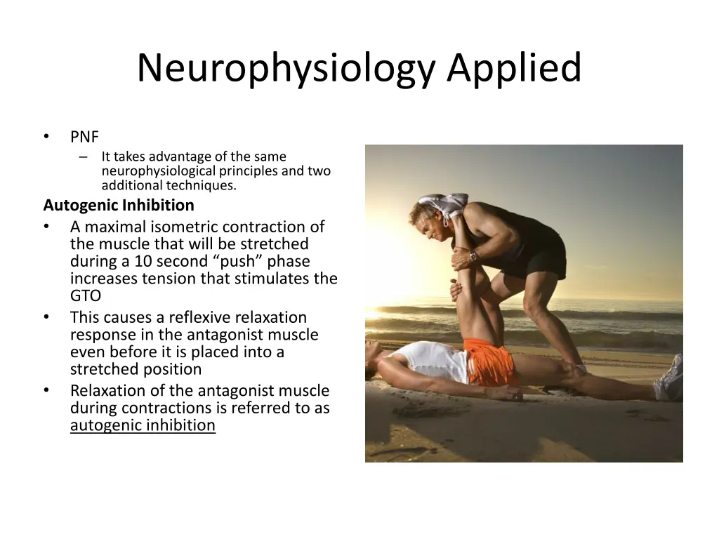 neurophysiology applied 1