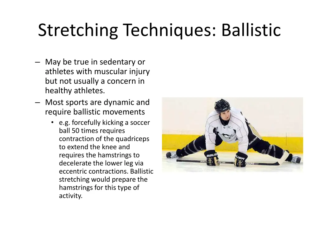 stretching techniques ballistic 1