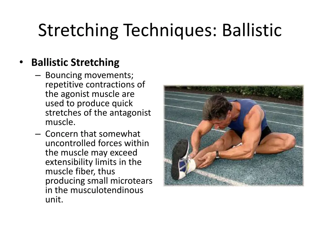 stretching techniques ballistic