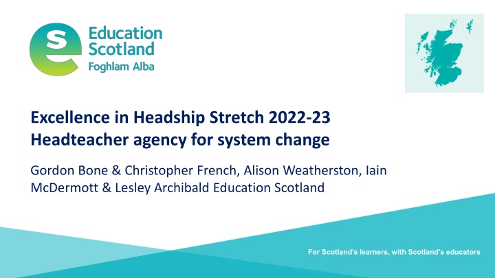 excellence in headship stretch 2022