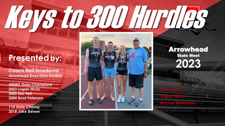 keys to 300 hurdles