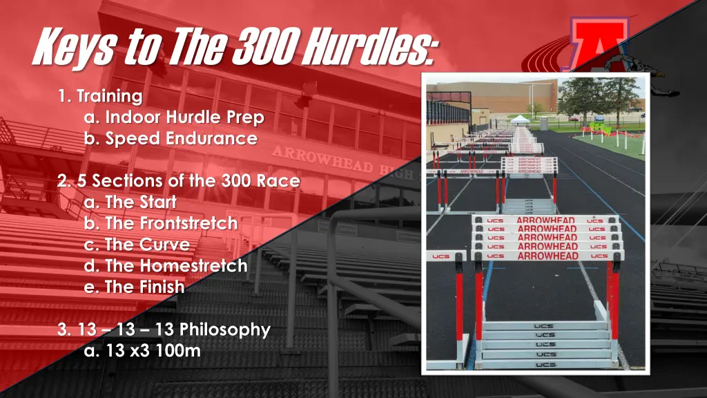 keys to the 300 hurdles