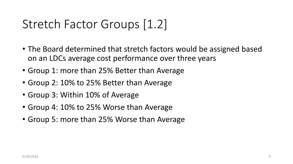 stretch factor groups 1 2