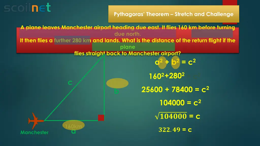 pythagoras theorem stretch and challenge