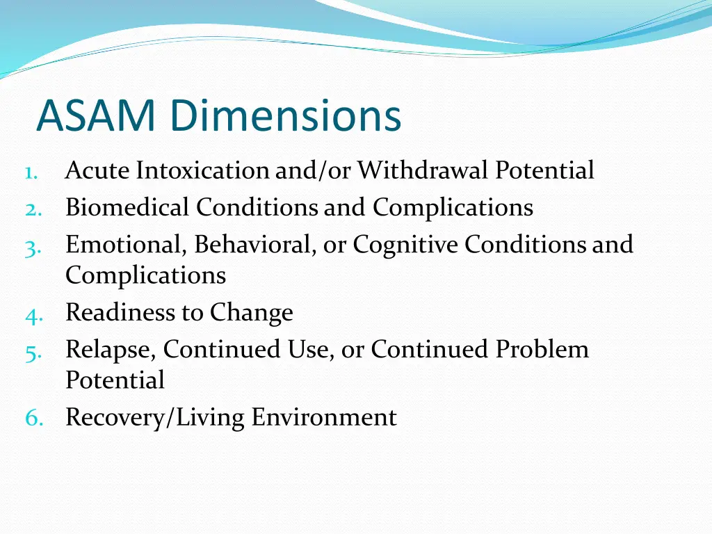 asam dimensions