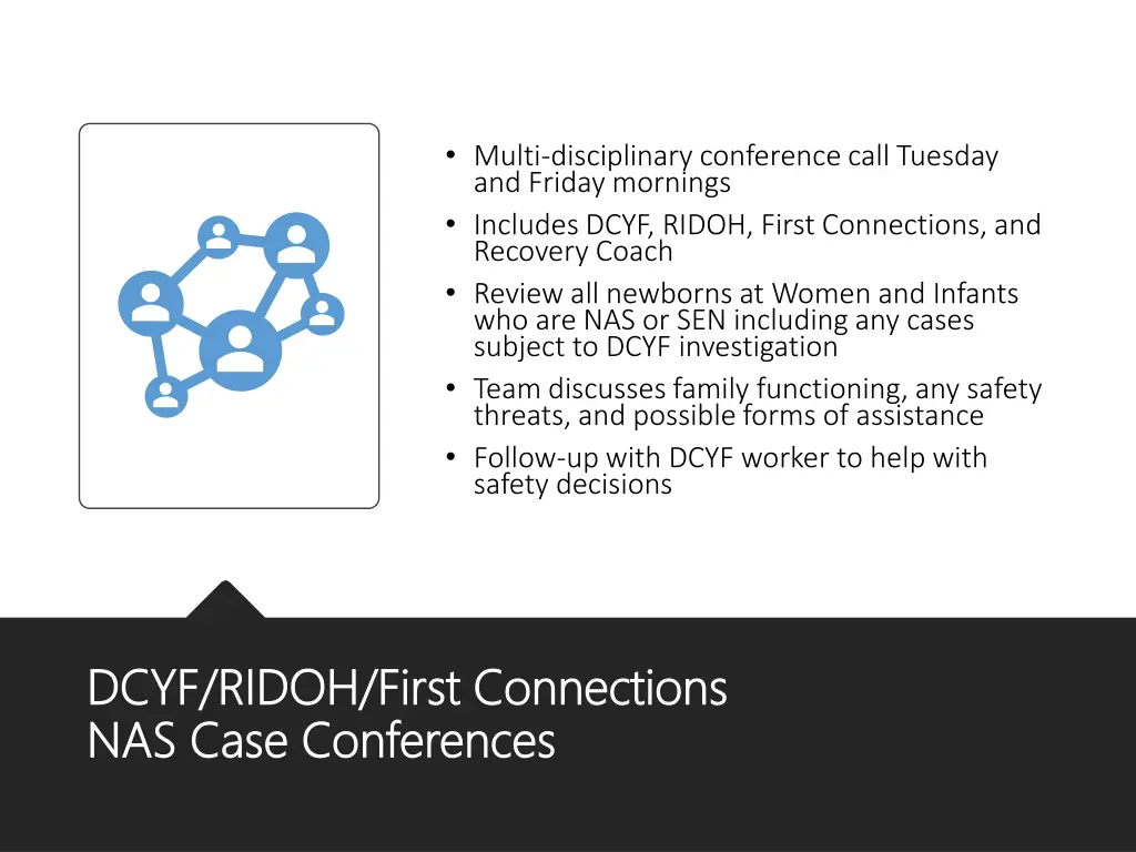 multi disciplinary conference call tuesday