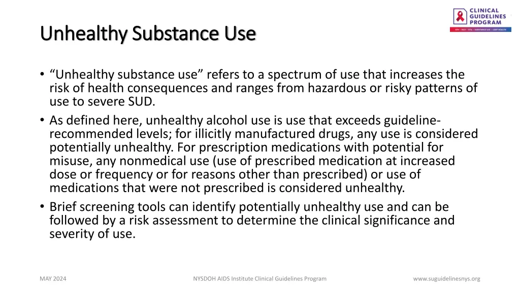 unhealthy substance use unhealthy substance use