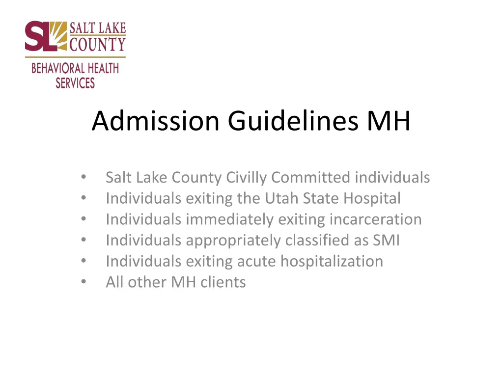 admission guidelines mh