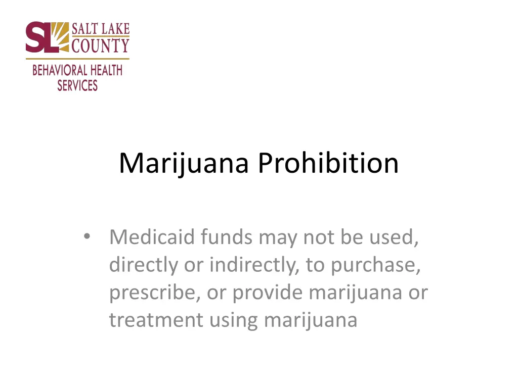 marijuana prohibition