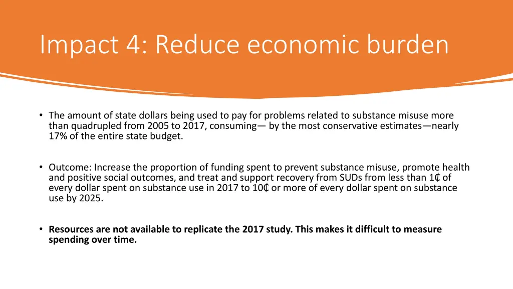 impact 4 reduce economic burden