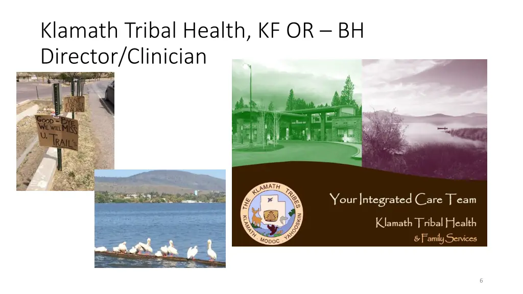 klamath tribal health kf or bh director clinician