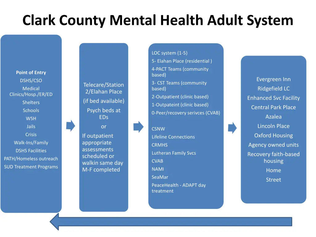 clark county mental health adult system