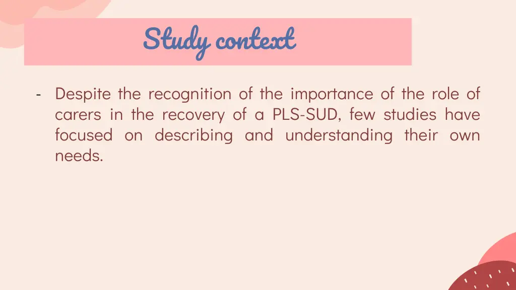 study context 2