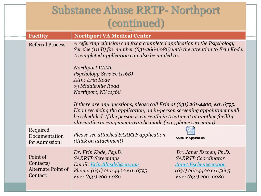 substance abuse rrtp northport continued