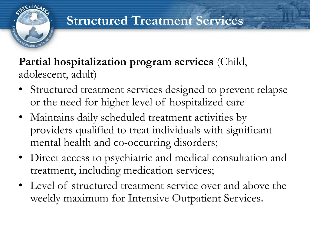 structured treatment services 1