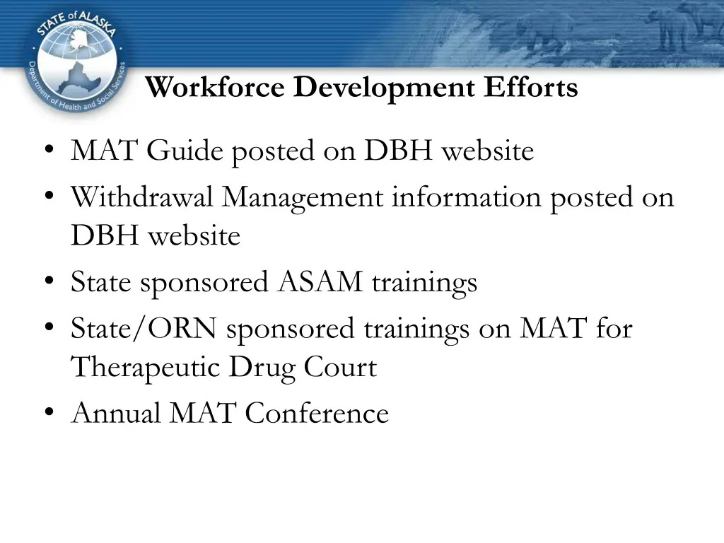 workforce development efforts