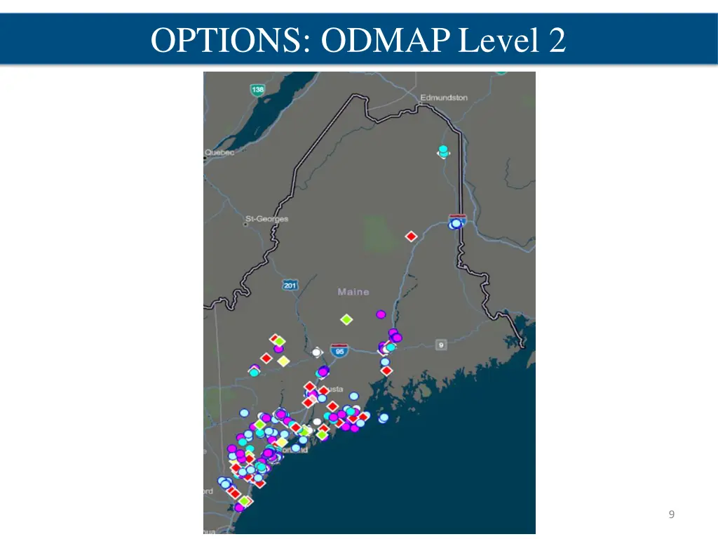 options odmap level 2