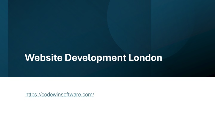 website development london