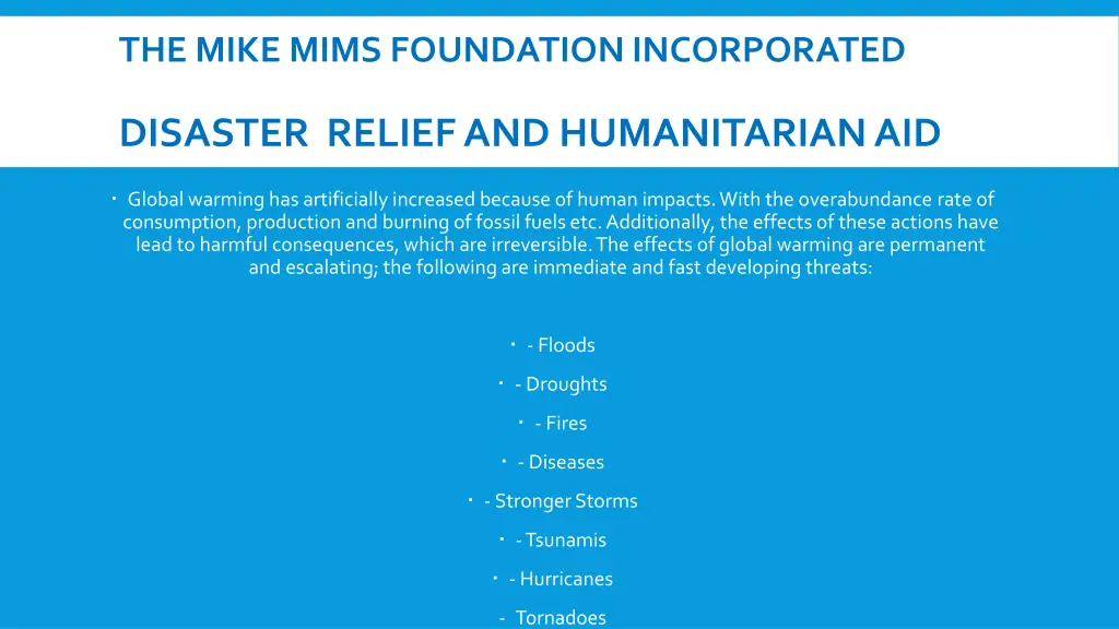 the mike mims foundation incorporated 6