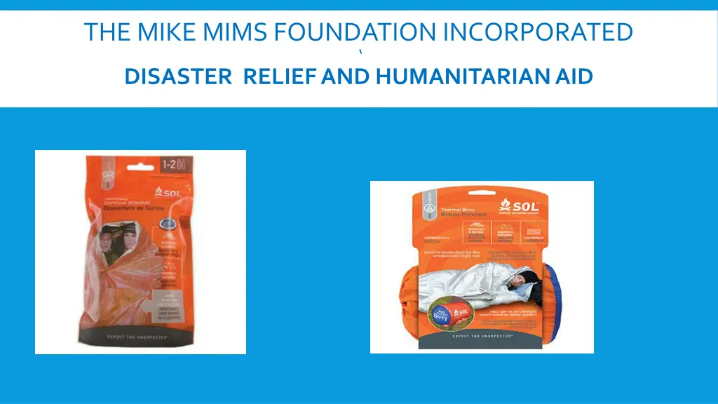 the mike mims foundation incorporated disaster 3