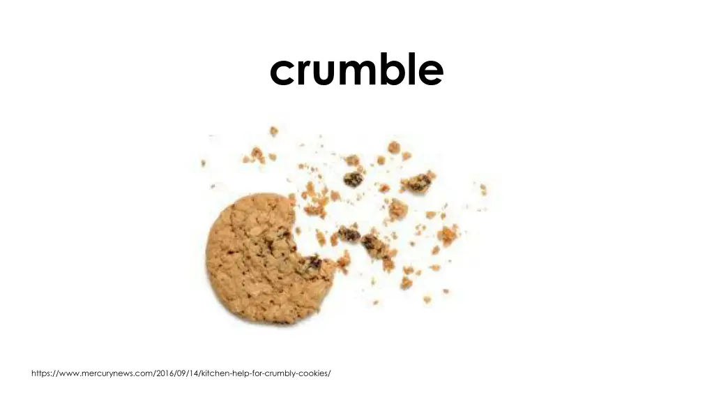 crumble