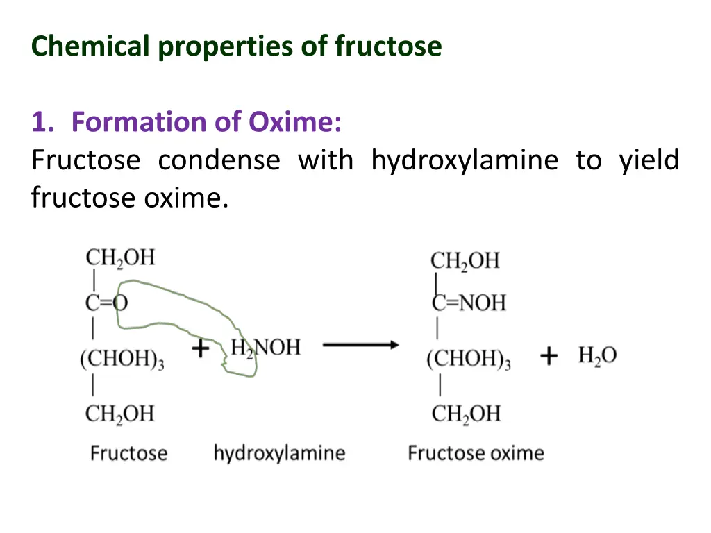 chemical properties of fructose