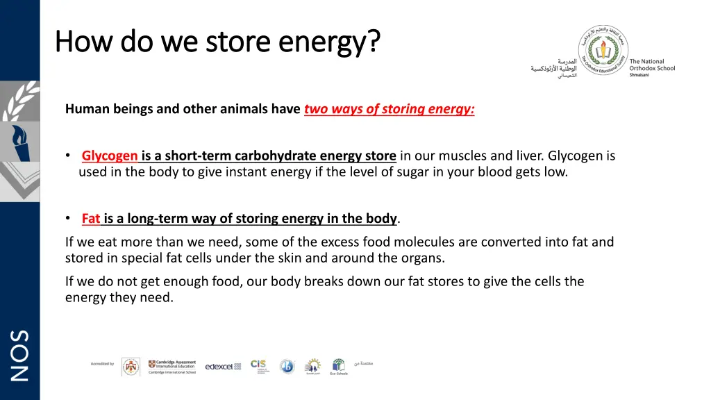 how do we store energy how do we store energy