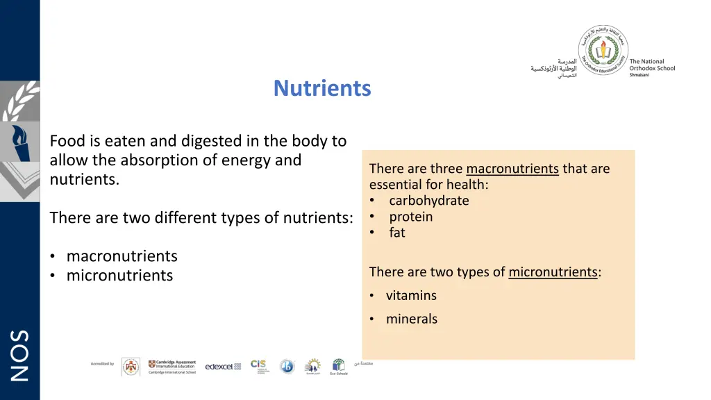 nutrients