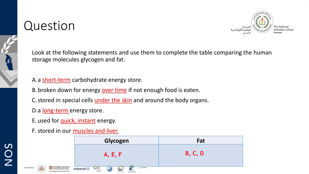 question 1