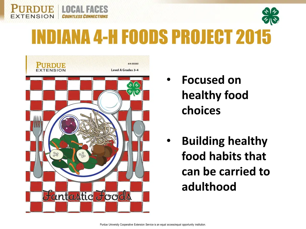 indiana 4 h foods project 2015