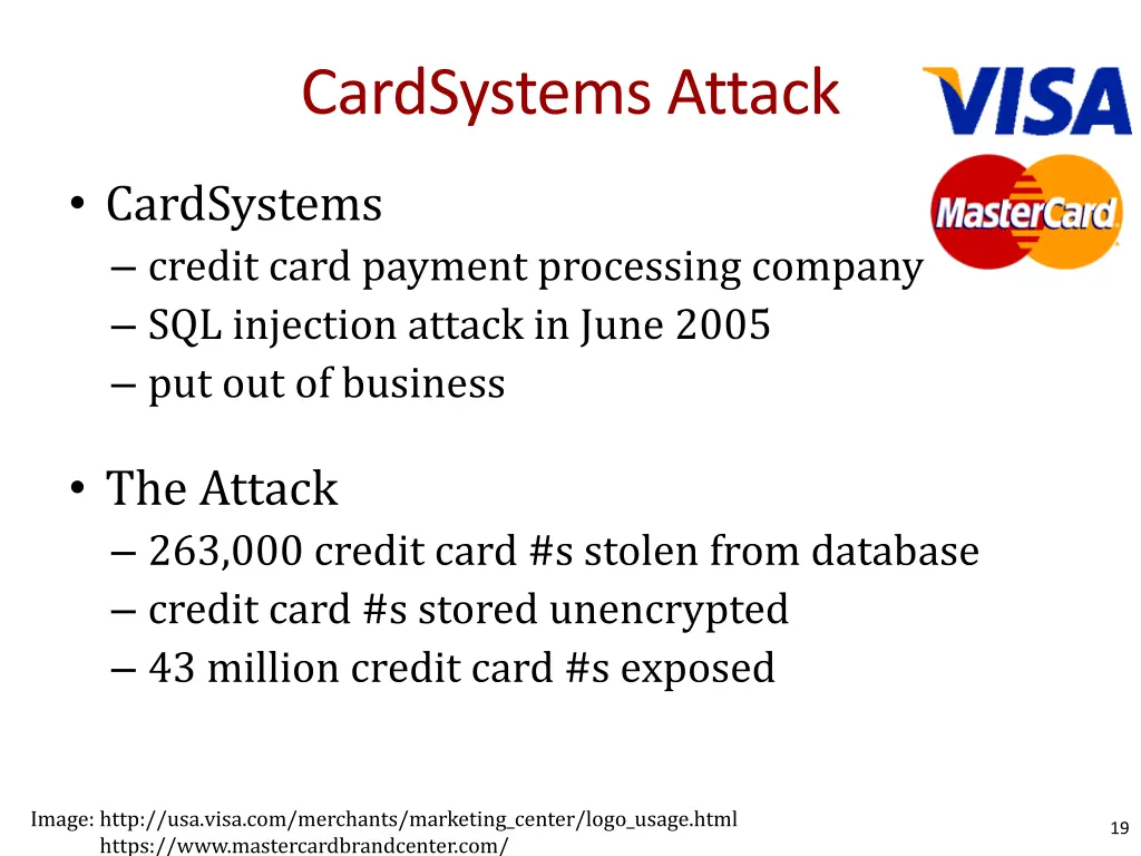 cardsystems attack