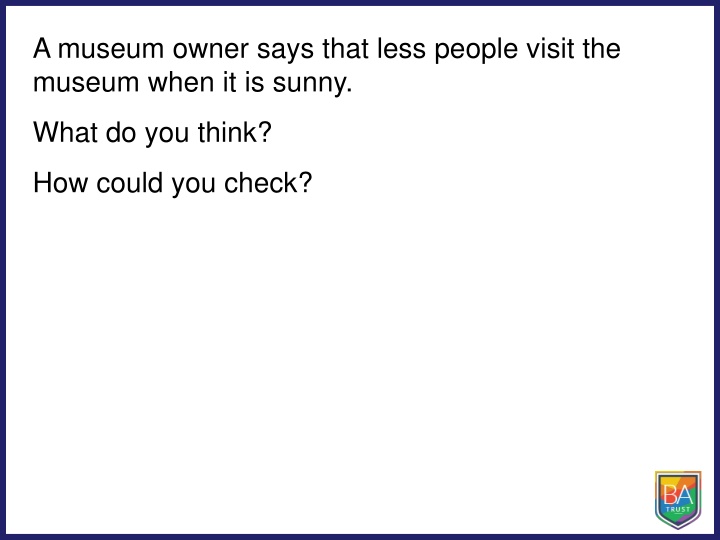 a museum owner says that less people visit