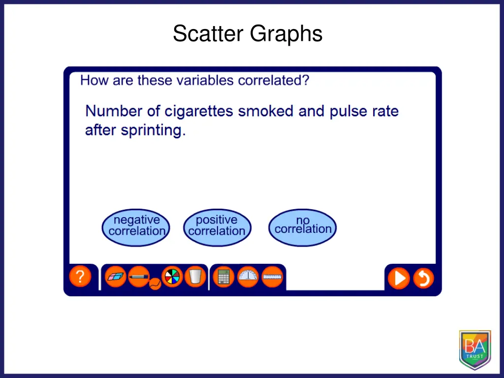 scatter graphs 2