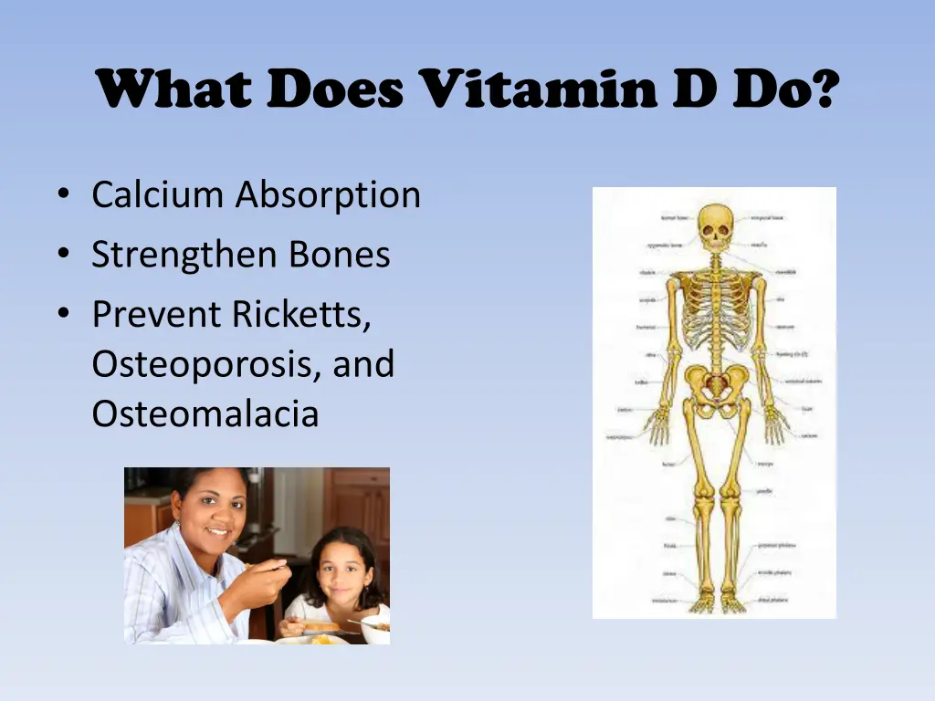 what does vitamin d do