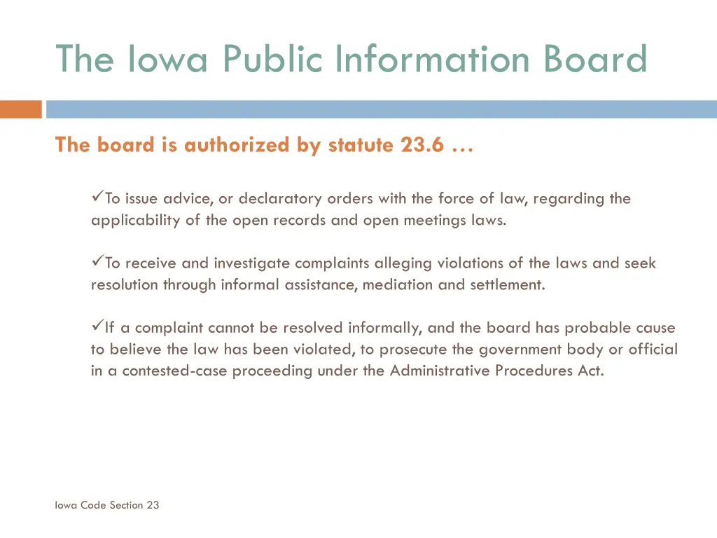 the iowa public information board 2