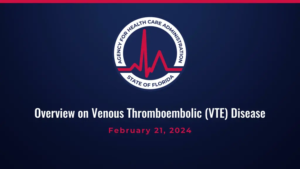 overview on venous thromboembolic vte disease