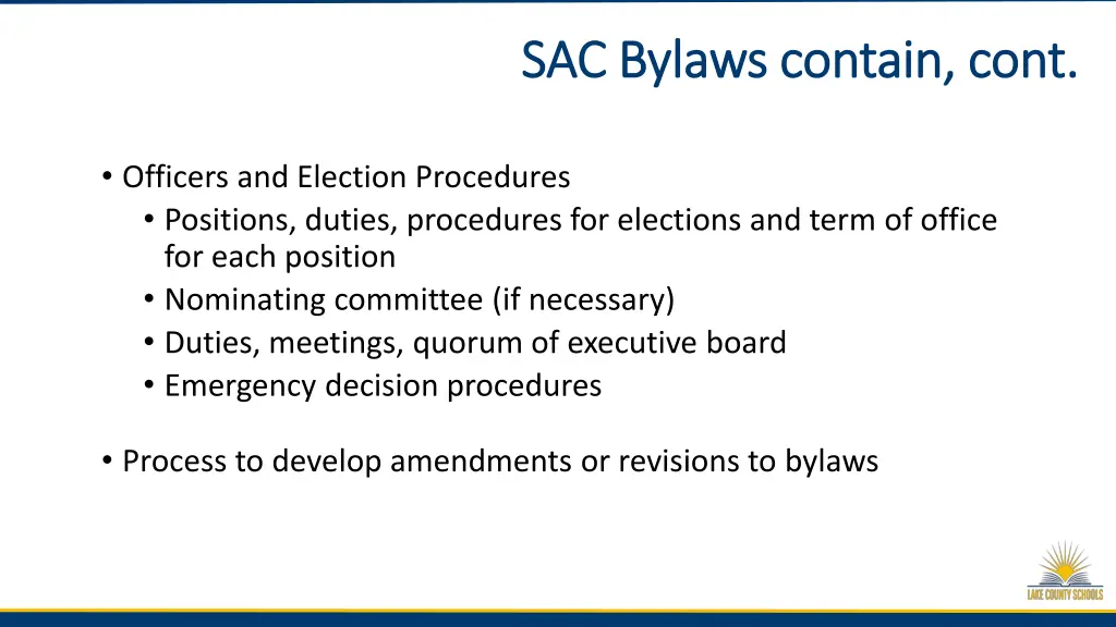 sac bylaws contain cont sac bylaws contain cont