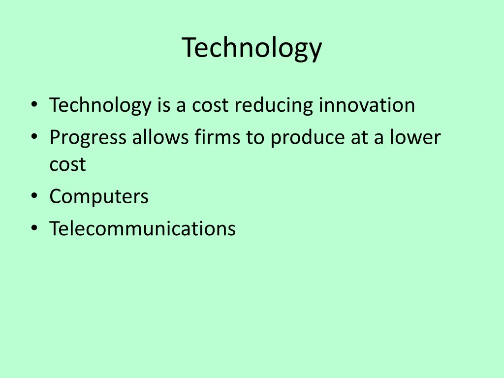 technology