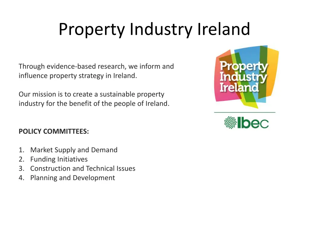 property industry ireland