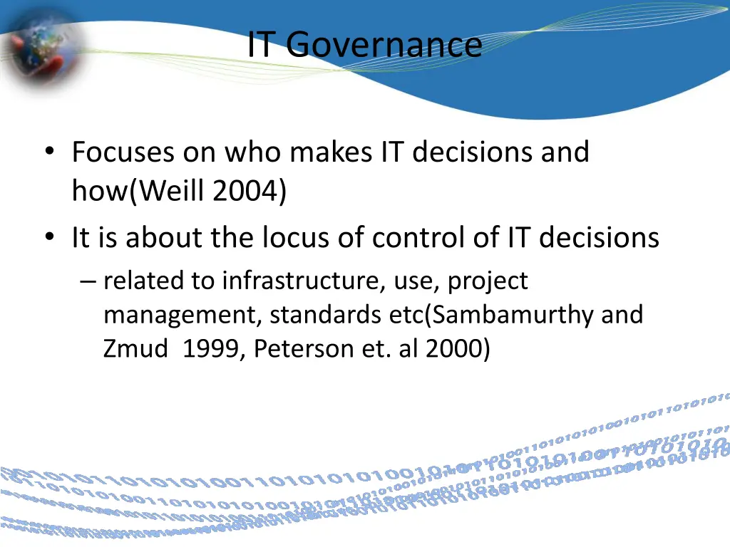 it governance